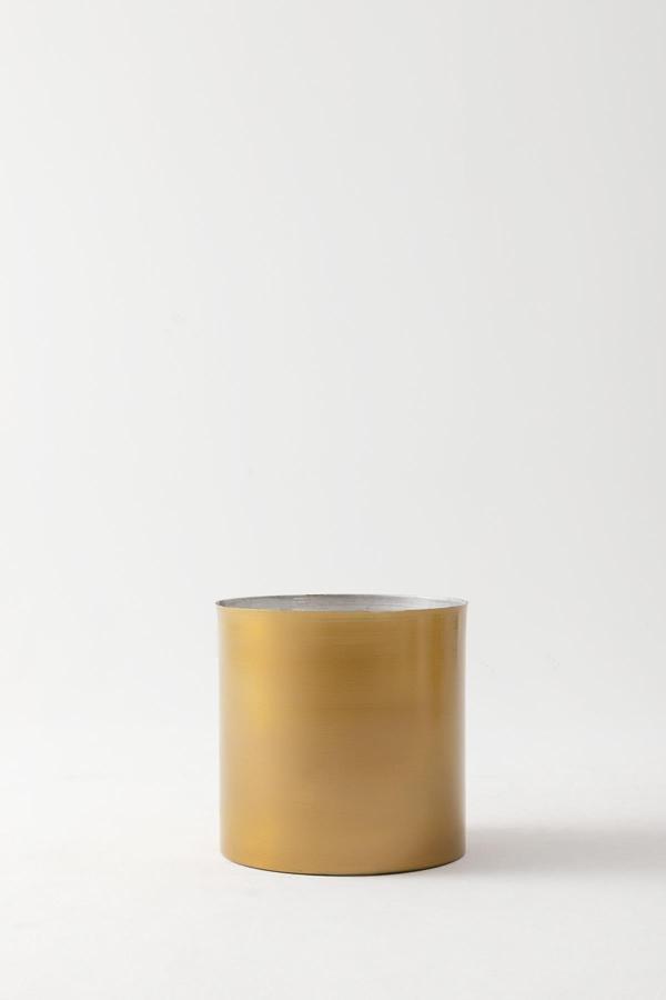 Metal Gold Saksı 25*25*25 - Image 1