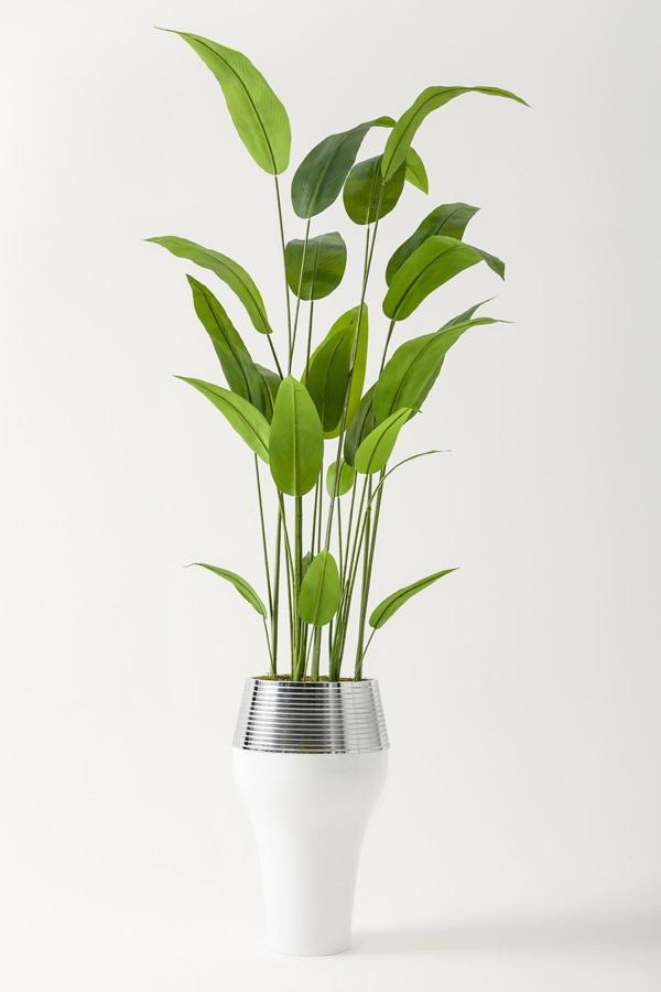 Yapay Starliçe Ağacı 230 Cm Beyaz Gümüş Damla Saksı - Image 1