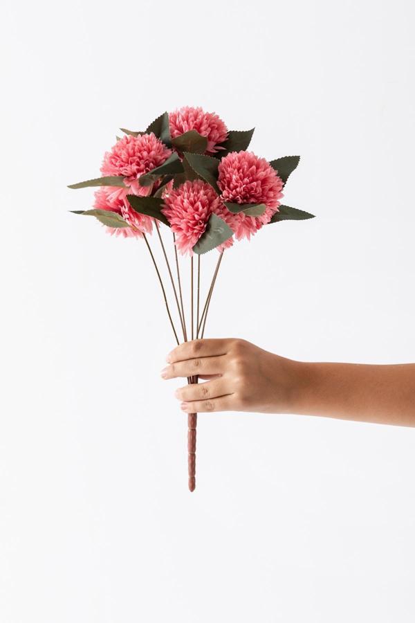Yapay Kasımpatı Çiçeği Pembe 40 Cm 7 Dal - Image 1
