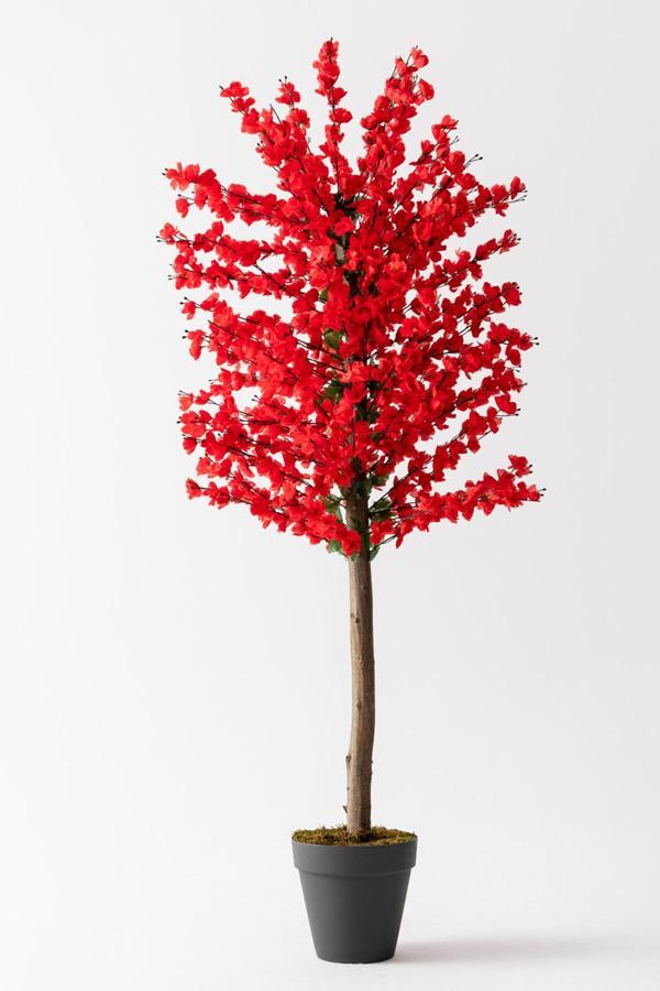 Yapay Bahar Dalı Ağacı Kırmızı 180 Cm 81 Dal - Image 1
