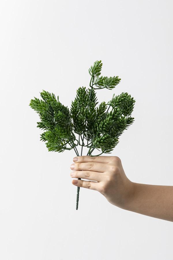 Yapay Çamdalı Demeti Yeşil 30 Cm 5 Dal(Uv) - Image 1