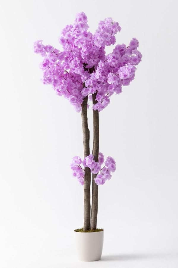 Yapay Bahar Dalı Ağacı Mor 160 cm - Image 1