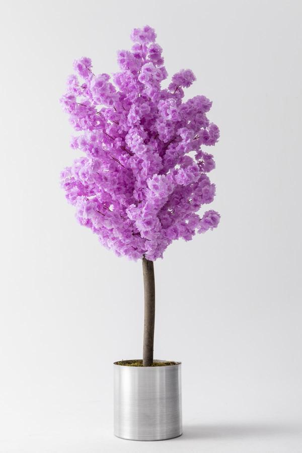 Yapay Bahar Dalı Ağacı Mor 180 cm 60 Dal - Image 1