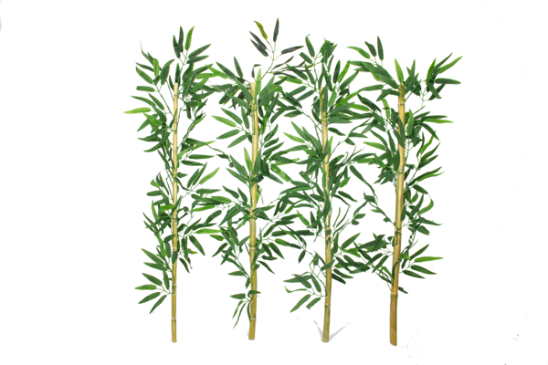 Yapay Bambu Çubuğu 130 Cm 4'lü Takım (Yoğun) - Image 1