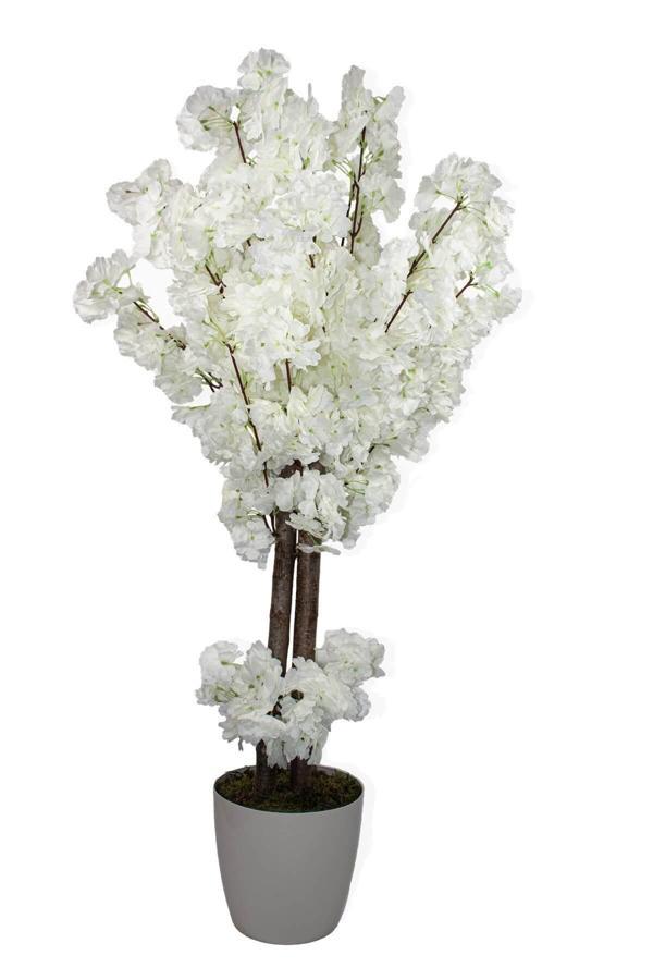 Yapay Bahar Dalı Ağacı Beyaz 160 cm - Image 1