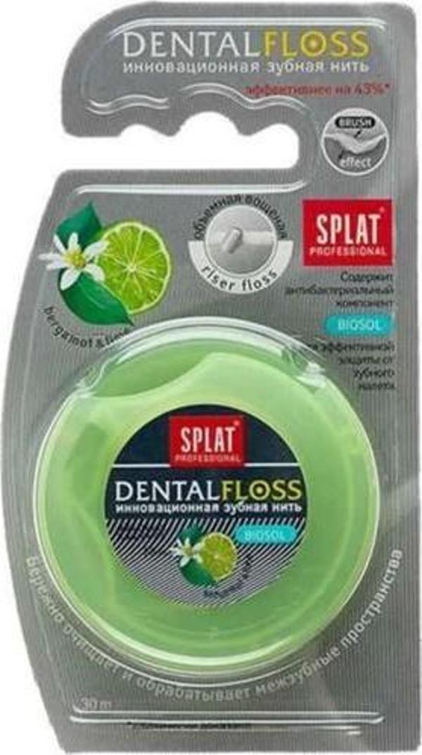 Splat Professional Bergamot Ve Limon Aromalı Hacimli Diş Ipi 30 Metre - Image 1