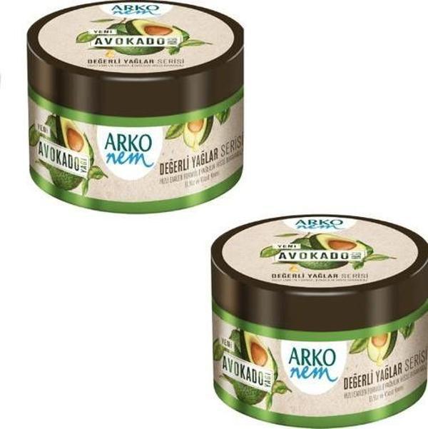 Arko Nem Değerli Yağlar Avokado Yağı El Ve Vücut Kremi 2 X 250 ml - Image 1