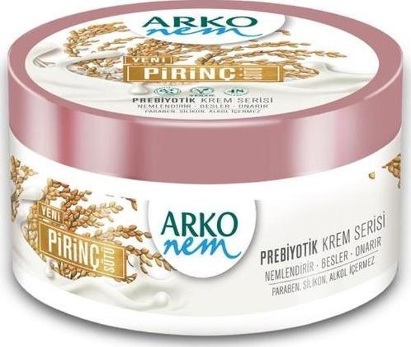 Arko Nem Prebiyotik Krem Serisi Pirinç Sütü 250 ml - Image 1