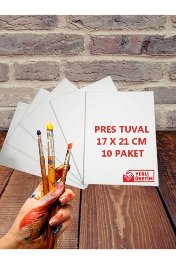 Mercan Tuval Mercan Pres Tuval 17 X 21 Cm 10 Lu Paket - Image 1