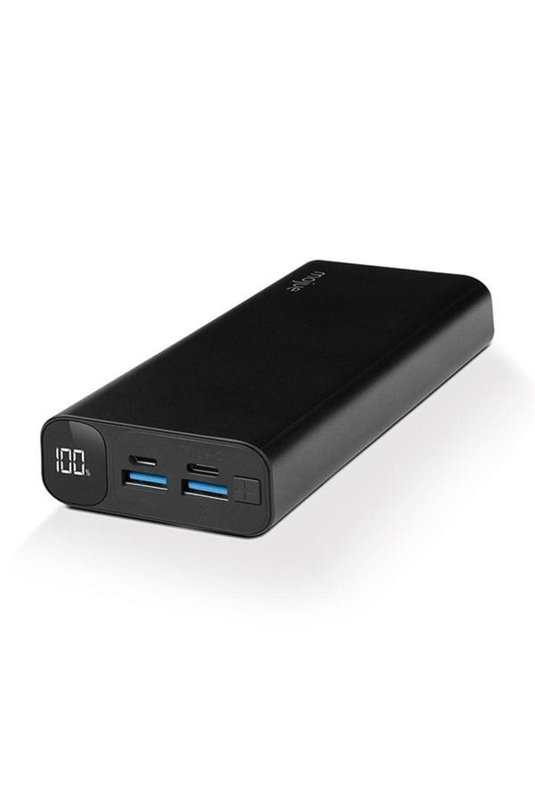 Mojue Pb06 20.000Mah 20W Pd-Qc Usb-C İphone Hızlı Şarjlı Akım Korumalı Lcd Ekranlı Powerbank - Image 1