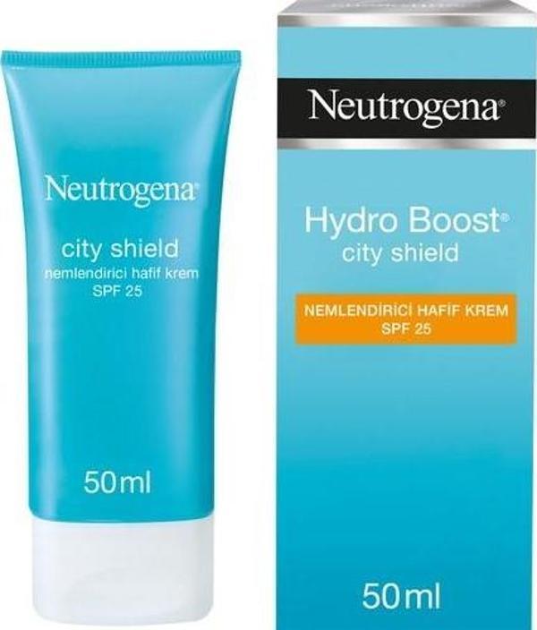 Neutrogena Hydro Boost City Shield Spf25 Yüz Güneş Kremi İçeren Nemlendirici 50Ml - Image 1