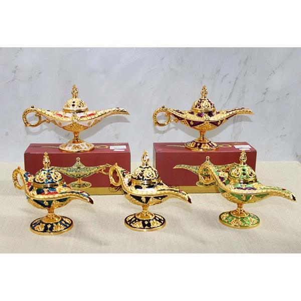 Mineli Metal Alaatin Lambası - Image 1