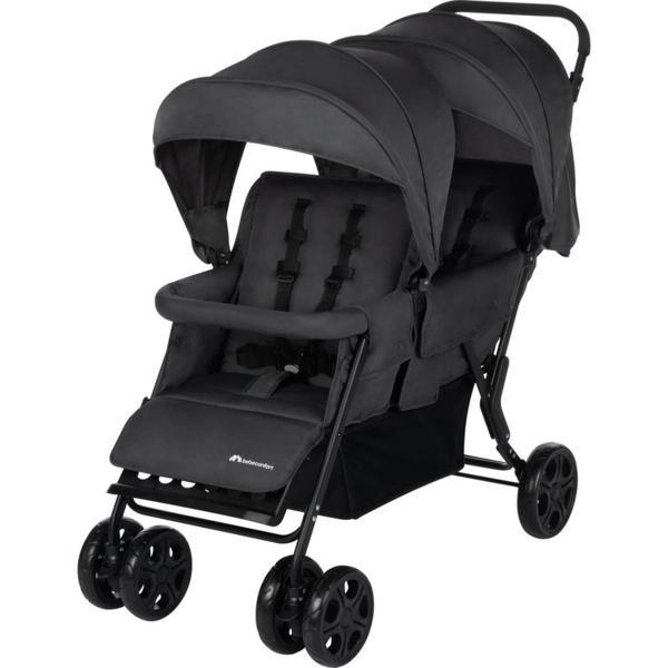 Bebeconfort Teamy Ikiz Bebek Arabası 0-22 kg Mineral Graphite - Image 1