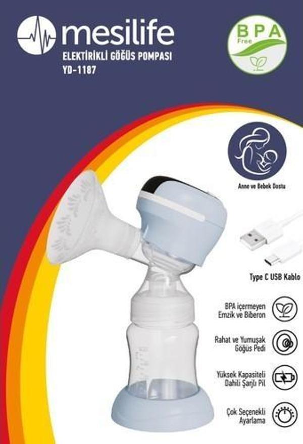 Mesilife Yd-1187 Elektrikli Göğüs Süt Pompası - Image 1