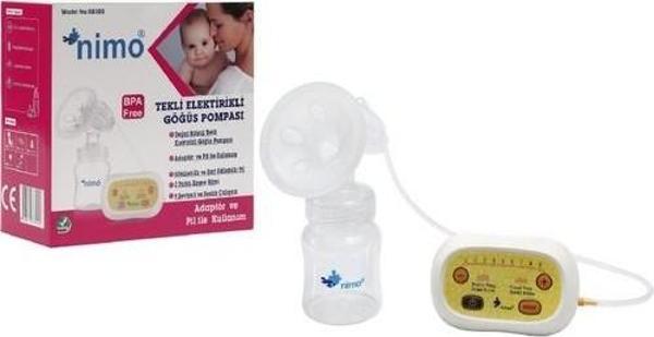 Nimo Elektrikli Şarjlı Mobil Süt Göğüs Pompası Orjinal Pilli - Image 1