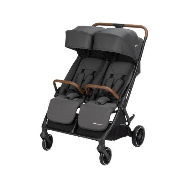 Bebeconfort Mane Tek Elle Katlanılabilen Ikiz Bebek Arabası Mineral Graphite - Image 1