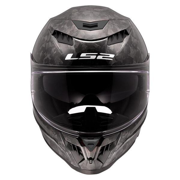 Ls2 Dragon Forged Karbon Kapalı Kask Siyah - Image 1
