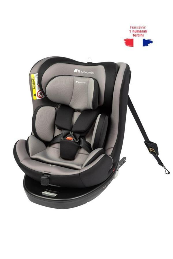 Bebeconfort EvolveFix i-Size 360 Derece Dönebilen Yatabilen İsofix'li 0-36 Kg Oto Koltuğu Grey Mist - Image 1