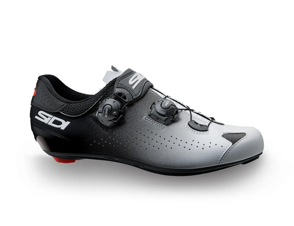 Sidi Genius 10 Mega Yol Bisikleti Ayakkabısı Siyah Beyaz-45 - Image 1