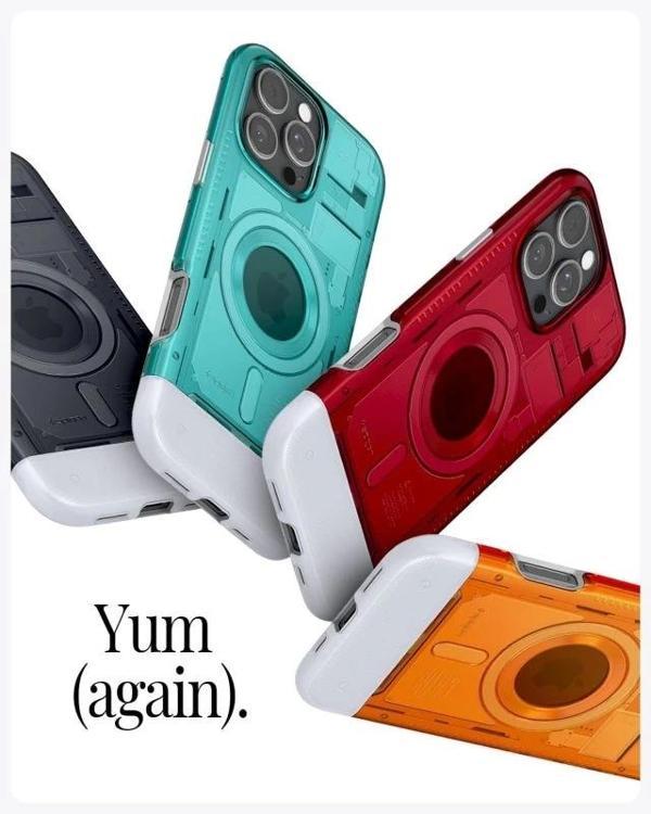 Spigen iphone 15 Pro Manyetik Klasik C1 MagFit Kılıf - Image 1