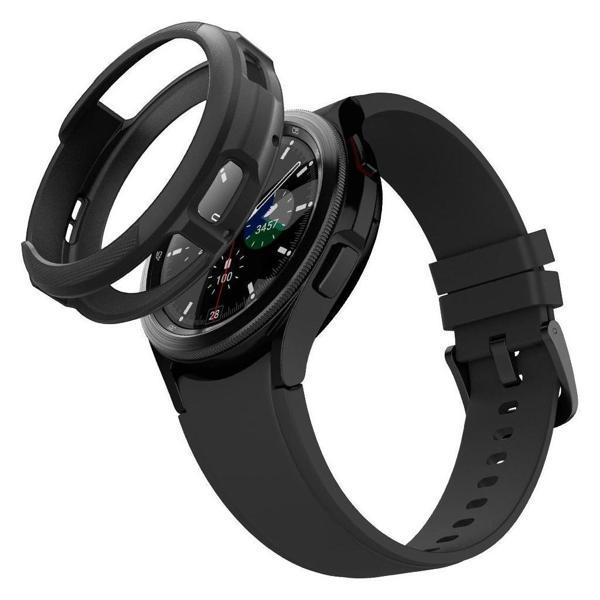 Galaxy Watch 4 Classic (42mm) ile Uyumlu Kılıf, Spigen Liquid Air Matte Black - Image 1