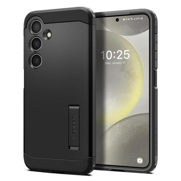 Spigen Galaxy S24 ile Uyumlu Kılıf Tough Armor Black - Image 1