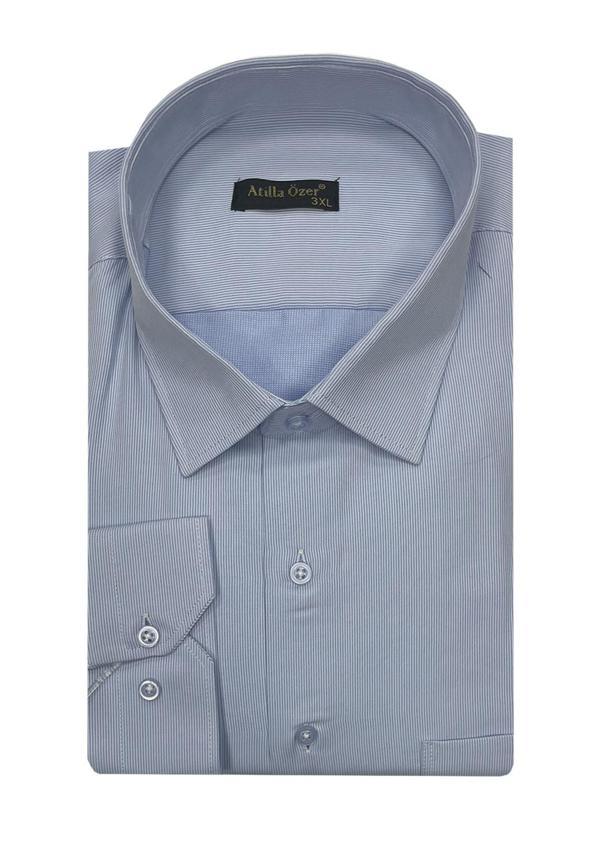 Atilla Özer Büyük Beden Klasik Erkek Gömlek 7323 - Image 1