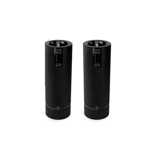 Peugeot Night Electric Duo Line Elektrikli Karabiber ve Tuz Değirmeni - Image 1