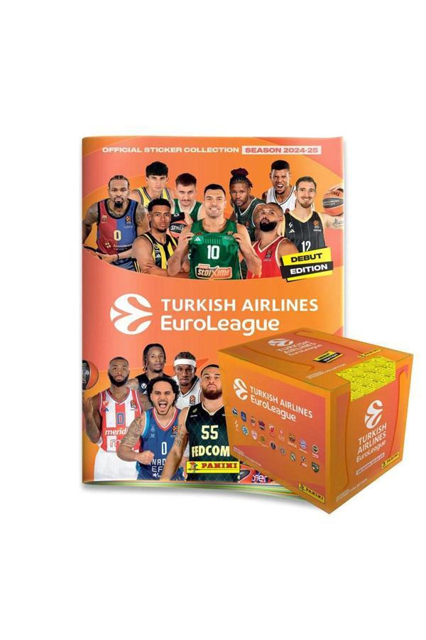 2024-25 Turkish Airlines EuroLeague Panini Official Sticker Collection - Promo Pack Panini - Image 1
