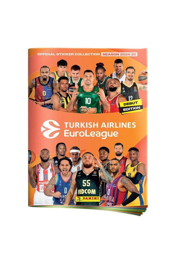Official 2024-25 Turkish Airlines EuroLeague Sticker Albümü Başlangıç Paketi - Image 1
