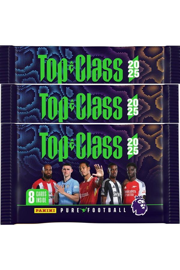 Premier League Top Class Trading Cards 2025 3'lü Paket (24 kart) - Image 1