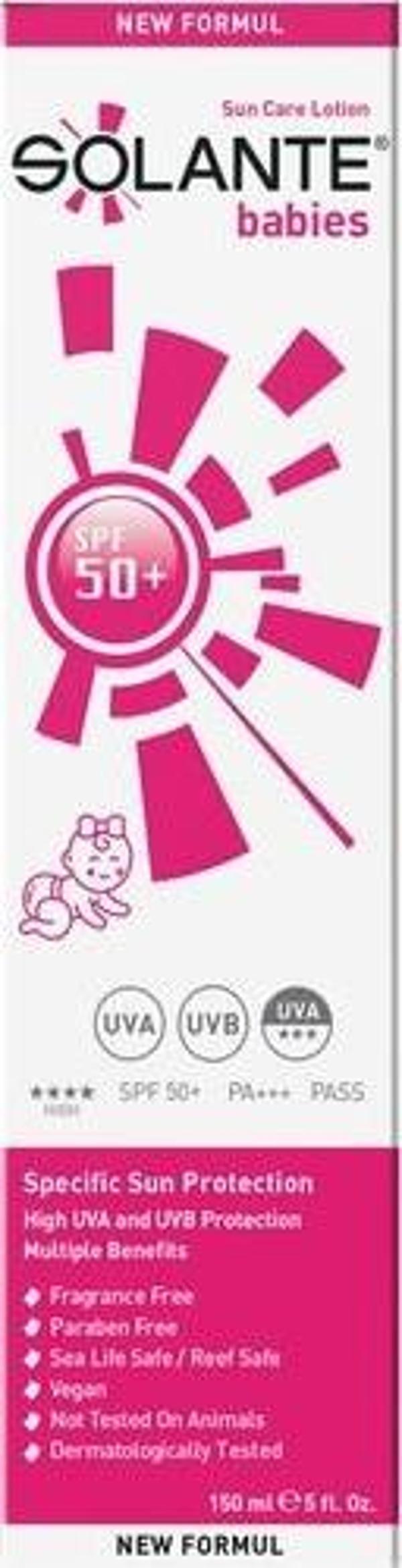 Solante Babies Spf50+ Güneş Koruma Losyonu 150 Ml - Image 1