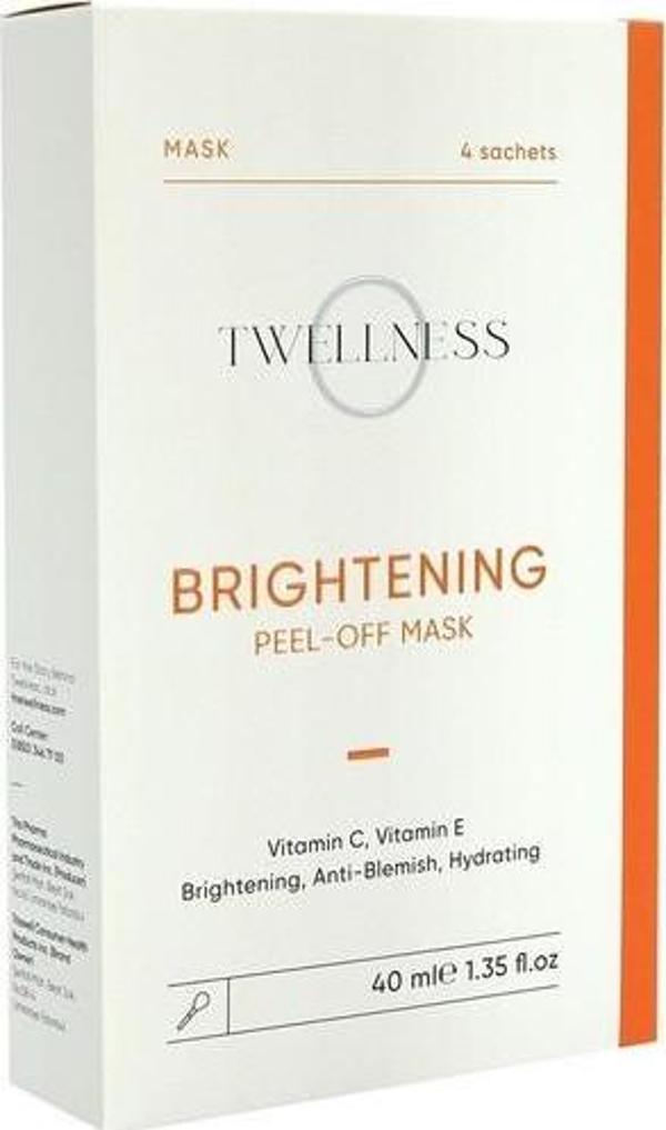 Twellness C Vitamini Aydınlatıcı Soyulabilir Maske - 10 Ml*4 - Image 1