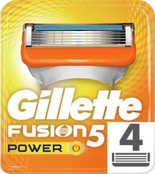 Gillette Fusion Power 4'Lü Yedek Tıraş Bıçağı - Image 1