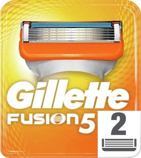 Gillette Fusion Yedek Tıraş Bıçağı 2'Li - Image 1
