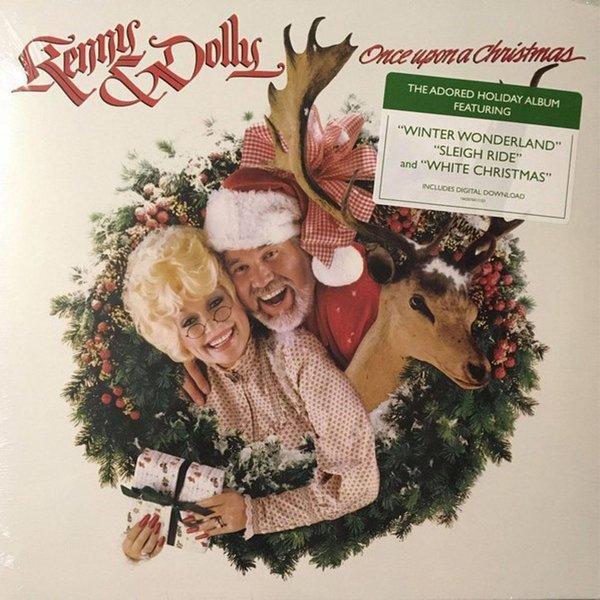 Dolly Parton & Kenny Rogers Once Upon A Christmas Plak - Image 1