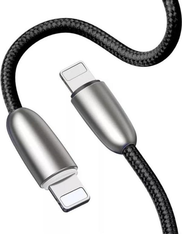 Baseus Torch 1.5A Lightning Şarj Kablosu Siyah 2M CALHJ-B01 - Image 1