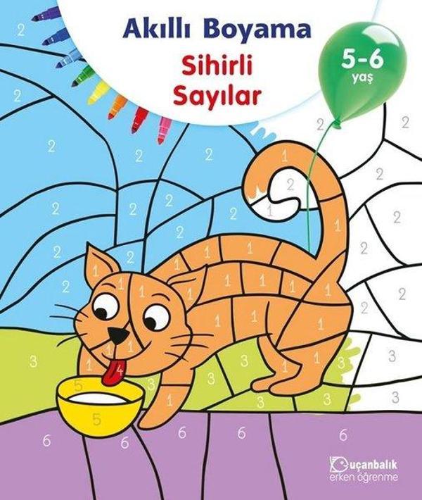 Akıllı Boyama-Sihirli Sayılar 5-6 Yaş - Uçanbalık Yayıncılık - Image 1