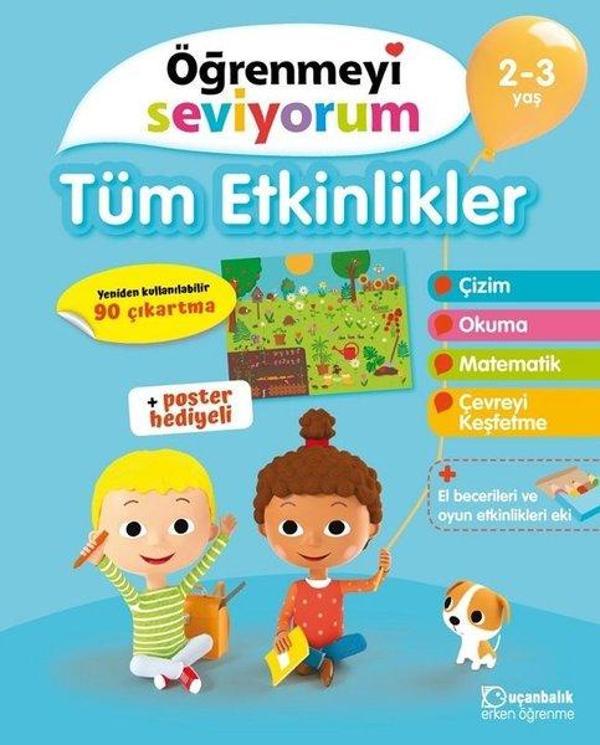 Öğrenmeyi Seviyorum-Tüm Etkinlikler 2-3 Yaş - Uçanbalık Yayıncılık - Image 1