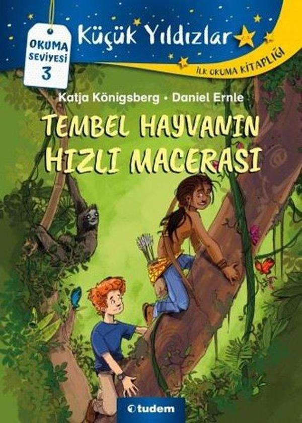 Tembel Hayvanın Hızlı Macerası-Okuma Seviyesi 3 - Tudem Yayınları - Image 1