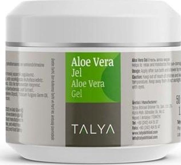 Talya Aloe Vera Jel, Nemlendirici Vücut Jeli, 50 ml - Image 1
