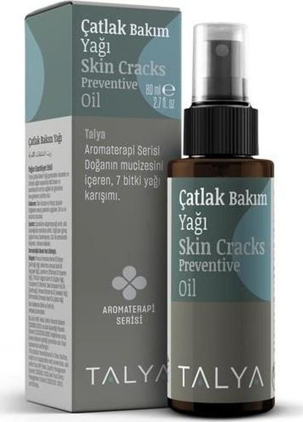 Talya Çatlak Bakım Yağı, 7 Bitki Yağı Karışımı ve E Vitamini,  80 ml - Image 1