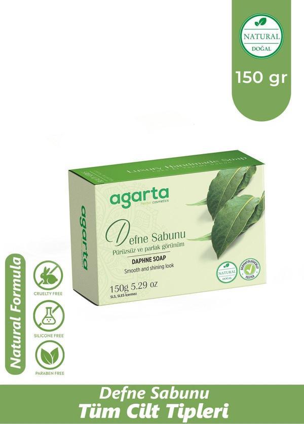Agarta Doğal El Yapımı Defne Sabunu 150 Gr - Image 1