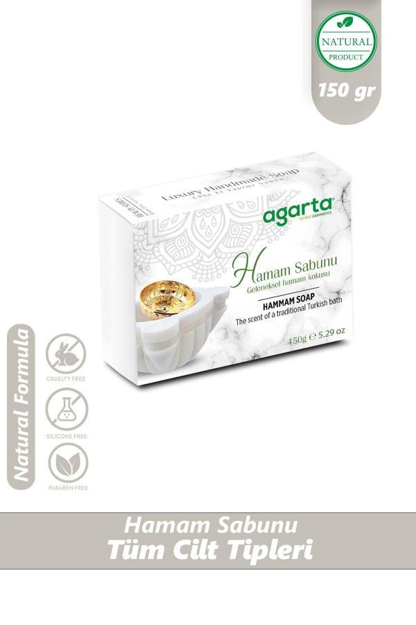 Agarta Doğal El Yapımı Hamam Sabunu 150 Gr - Image 1