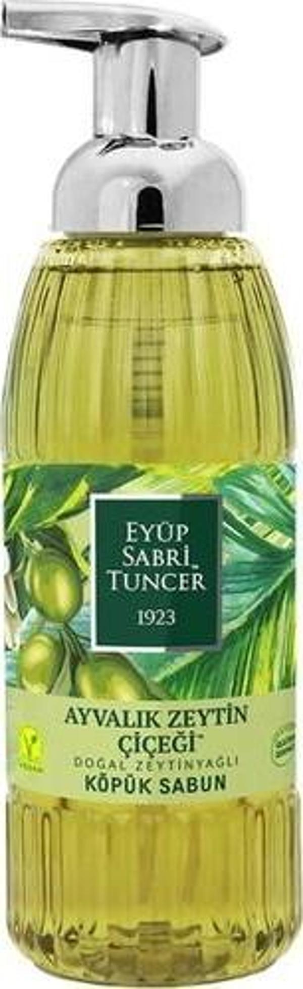 Eyüp Sabri Tuncer Ayvalık Zeytin Doğal Çiçeği Köpük Sabun 500 Ml - Image 1
