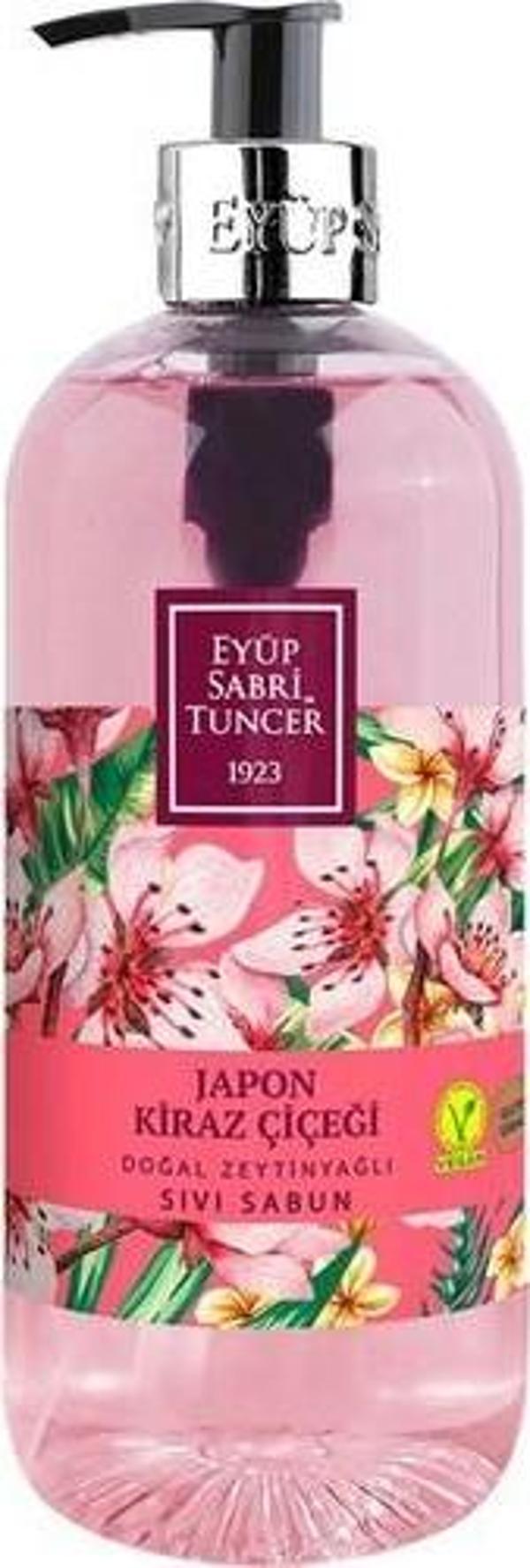 Eyüp Sabri Tuncer Japon Kiraz Çiçeği Sıvı Sabun 500Ml - Image 1