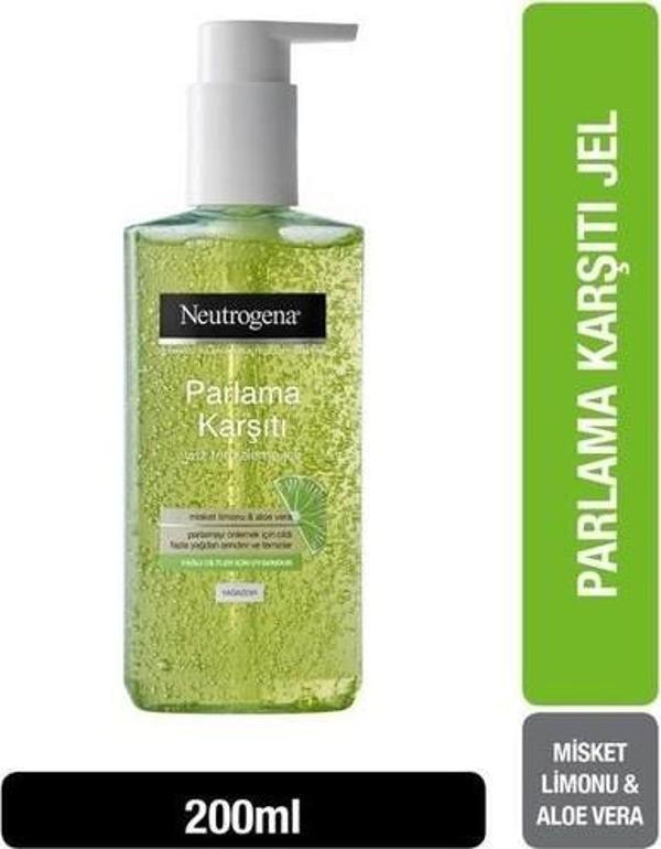 Neutrogena Visibly Clear Pore&Shine Yüz Temizleme Jeli, 200 Ml - Image 1