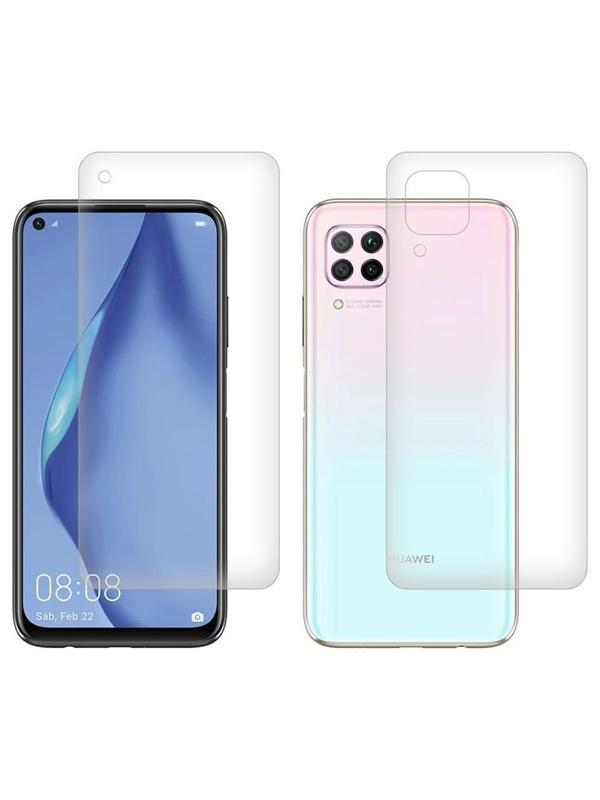 Ehr. Huawei P40 Lite ile Uyumlu Ön Arka Koruma Full Body Jelatin - Image 1