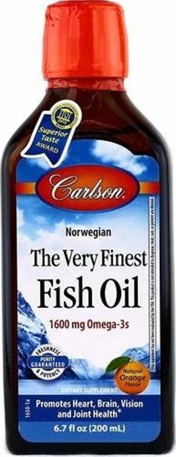 Carlson Balık Yağı Portakal Aromalı 200 Ml - Image 1