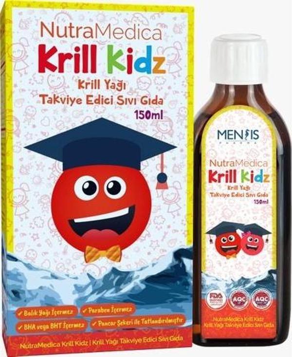 Nutramedica Krill Kidz Omega 3 Şurup - Image 1